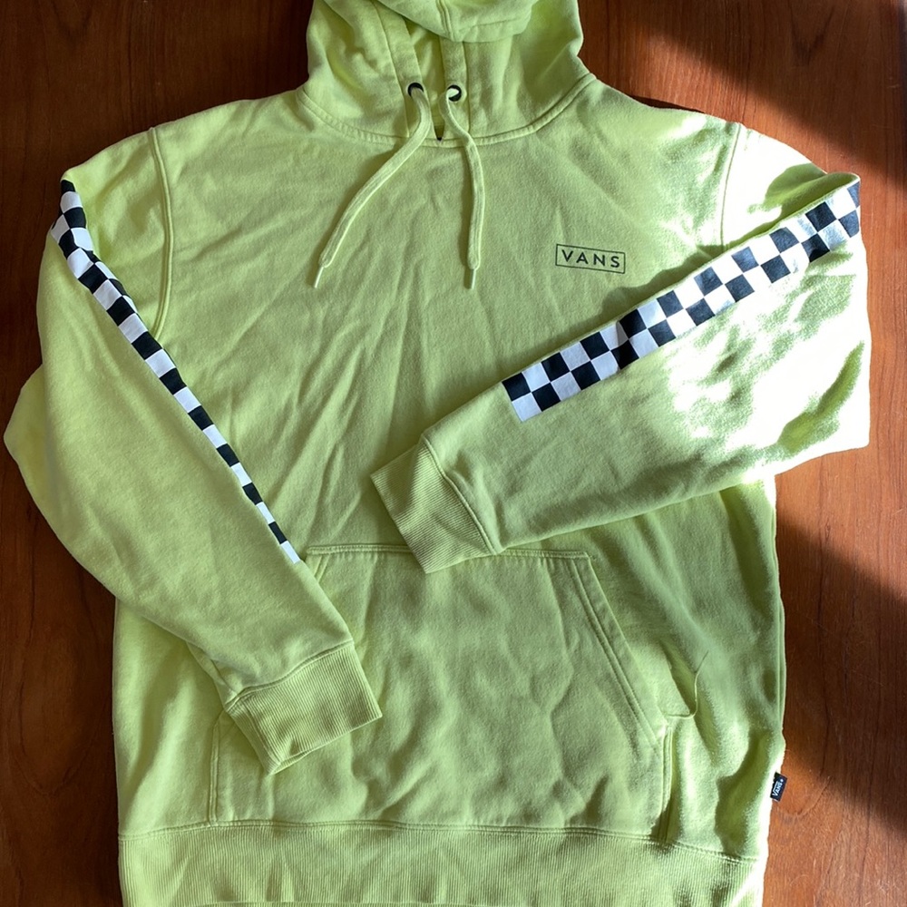 Vans fleece Hoodie! Fluorescent yellow.